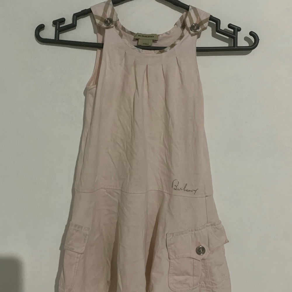 Burberry Light Pink Sleeveless Dress - Picture 1 of 6